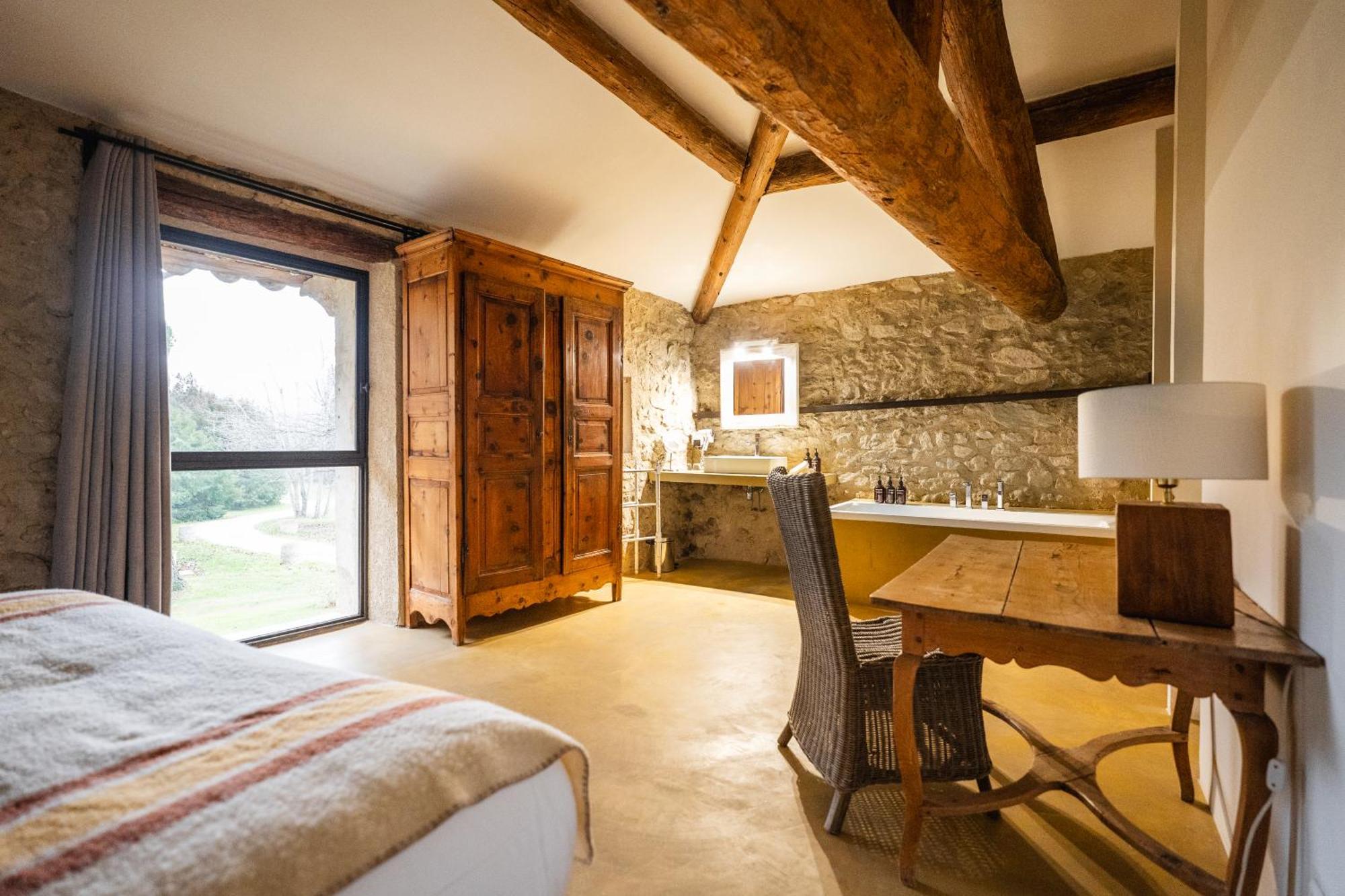 Le Galinier, a Beaumier hotel Lourmarin Zimmer foto